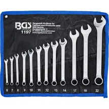 BGS Maul-Ringschlüssel-Satz 12-tlg. SW 6 - 22 mm