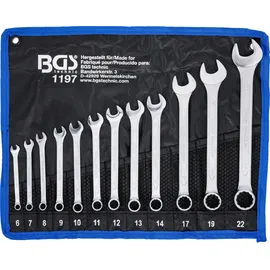 BGS Maul-Ringschlüssel-Satz 12-tlg. SW 6 - 22 mm