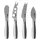 Boska Käsemesser-Set Mini Copenhagen 4-tlg. Edelstahl Silber