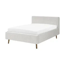 Meise Möbel Polsterbett Mattis ¦ grau ¦ Maße (cm): B: 161 H: 105