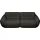 BeType 4-Sitzer BETYPE "Be Fluffy Mega Sofa, viel Platz, XXL Couch, Breite 283cm, bequem", grau (anthracit), B:283cm H:87cm T:120cm, 100% Polyester, Sofas, Softes Sitzgefühl, moderne Kedernaht, hochwertiger Bezug