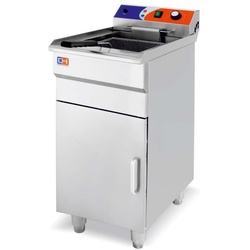 Elektrische Fritteuse 14 Liter MIT MÖBEL 360x530 x910h mm PEKIN EF-161V