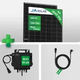 1840wp Growatt NEO800M-X Balkonkraftwerk 800 Watt  | JA Solar 460W Glas-Glas Module - Preis inkl. MwSt. gem. § 12 Abs. 3 UStG