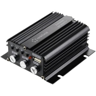 Renkforce RF-CMP-202 2-Kanal Endstufe 100W Bluetooth®-/USB-Audiowiedergabe, Lautstärke-/Bass-/Höh