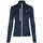 Ortovox Fleece Grid Damen Fleecejacke Blau L