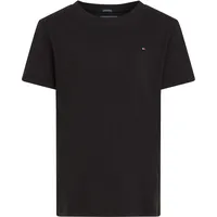 Tommy Hilfiger Jungen Boys Basic Cn Knit S/S Kb0kb04140 Kurzarm Strickoberteile, Schwarz (Meteorite), 3 Jahre EU