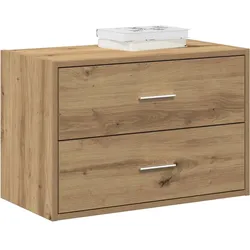 Schrank mit 2 Schubladen Artisan-Eiche 60x31x40cm Holzwerkstoff