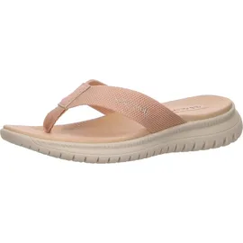s.Oliver Damen Zehentrenner mit Dicker Sohle Bequem, Rosa (Peach), 40 EU