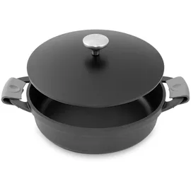 Kopf Topfset Atavola 8-teilig Aluguss, ILAG Basic Antihaftbeschichtung, Induktion, inkl. Griffschutz aus Silikon,