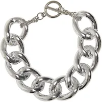 URBAN CLASSICS Flashy Chain Armband silber Aluminium L/XL