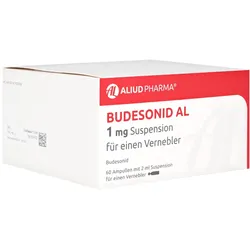 BUDESONID AL 1 mg Suspension f.einen Vernebler 60X2 ml