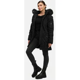 trueprodigy Julius F Damen, Winterjacke hochschließender Kragen schwarz, XXL, - Schwarz - XXL