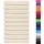 vidaXL Saunatuch 80 x 200 cm creme 10 St.