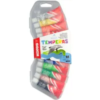 KORES Temperafarbe 12 St. 12 ml mehrfarbig