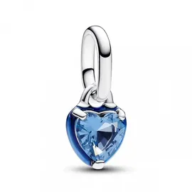 Pandora Blaues Chakra Herz Silber 793042C02