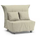 Xxxl Schlafsessel, Beige, Holz, 90x85x85 cm, Wohnzimmer, Sessel, Schlafsessel