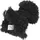 DEPESCHE TOPModel Hund 16 cm Schwarz
