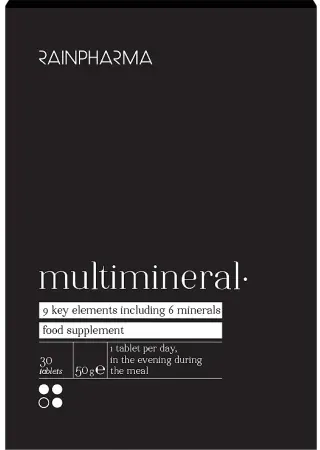 RainPharma Multimineral Premium Multimineral-Formel 30 Tabletten