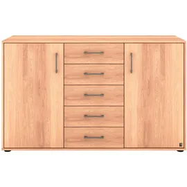 Musterring Kombikommode 141 x 86 x 43 cm Braun