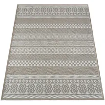 Paco Home Outdoorteppich, Beige, Textil, Rechteckig, 120x160 cm, strapazierfähig, für Fußbodenheizung geeignet, Teppiche & Böden, Teppiche, Outdoorteppiche