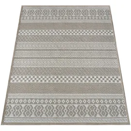 Paco Home Outdoorteppich, Beige, Textil, Rechteckig, 120x160 cm, strapazierfähig, für Fußbodenheizung geeignet, Teppiche & Böden, Teppiche, Outdoorteppiche