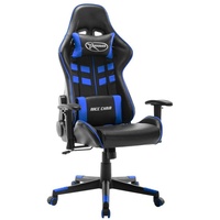 VidaXL Gaming Chair Kunstleder schwarz/blau (20502)
