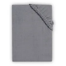 Carpe Sonno Spannbettlaken Polyester 180 x 200 cm grau