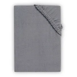 Carpe Sonno Spannbettlaken Polyester 180 x 200 cm grau