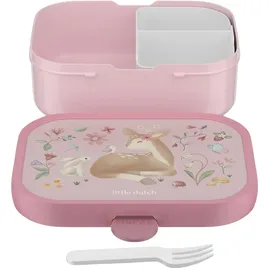 Mepal Campus Brotdose mit Bento-Einsatz und Gabel 750 ml Fairy Garden