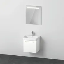Duravit No.1 Möbelset 550, inklusive Waschtisch, mit Spiegel, N10162018180000,