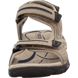 GEOX Uomo Strada Sandalen Sand / Navy 41