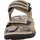 GEOX Uomo Strada Sandalen Sand / Navy 41