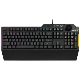 Asus Tastatur K1 Gaming Keyboard französisches Layout 90MP01X0-BKFA00, Schwarz
