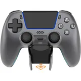 deltaco PlayStation 5 Controller Steel Gray Blau