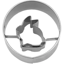 Städter Hase sitzend in Ring mini