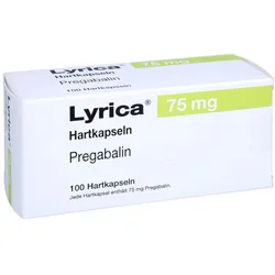 Lyrica 75 mg Hartkapseln 100 St