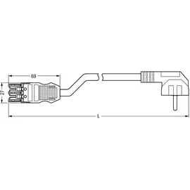 WAGO GmbH &amp; Co. KG konfekt. Übergangsleitung 771-9993/307-301