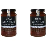 Helmos Griechischer Johannisbrot Honig 950 g (Packung mit 2)