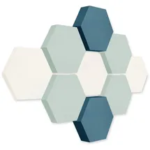 platino24 Akustikpaneel Edition LOFT bunt 9 St. Ø 30 cm