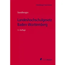 c. r. müller Landeshochschulgesetz Baden-Württemberg