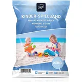 4myBaby GmbH - Spielsand 250kg | Quarz Sand für Sandkasten | Kinder Spielsand | Dekosand | Spielsand für Sandkasten | Keimfreier Spielsand | Gewaschener Feiner Quarzsand (10 x 25 kg Säcke)