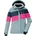 GRLS SKI JCKT rauchblau/neon pink/nachtblau 152