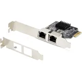 Startech 2-Port Gigabit PCIe Network Adapter Card, TAA Compliant