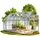 Gardebruk Gewächshaus Aluminium Silber HKP 7 mm 7,2 m2
