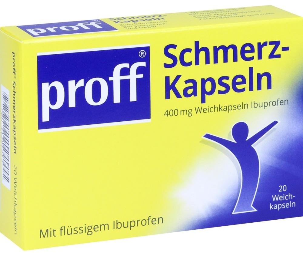 Proff Schmerzkapseln 20 ST