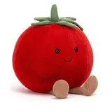 Jellycat Fun Tomato – L: 9 cm x B: 14 cm x H: 17 cm