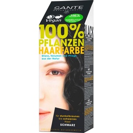 SANTE Pflanzen-Haarfarbe schwarz 100 g