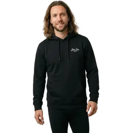 John Doe Kapuzenpullover Lettering Schwarz M