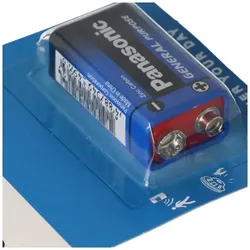 Panasonic 9V Block General Purpose 9V Batterie Blister