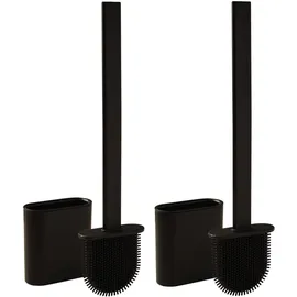 casativo WC-Bürste 2er Set Schwarz/Grau